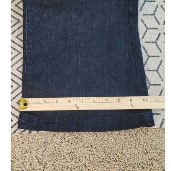 KNOX ROSE DARK WASH FLARE JEANS, SZ 12 - Picture 12 of 14